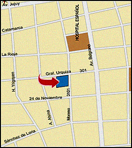 Mapa de ubicación del Instituto